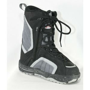 Lamar Justice Linerless Snowboard Boots Black/Gray (Size US 4)